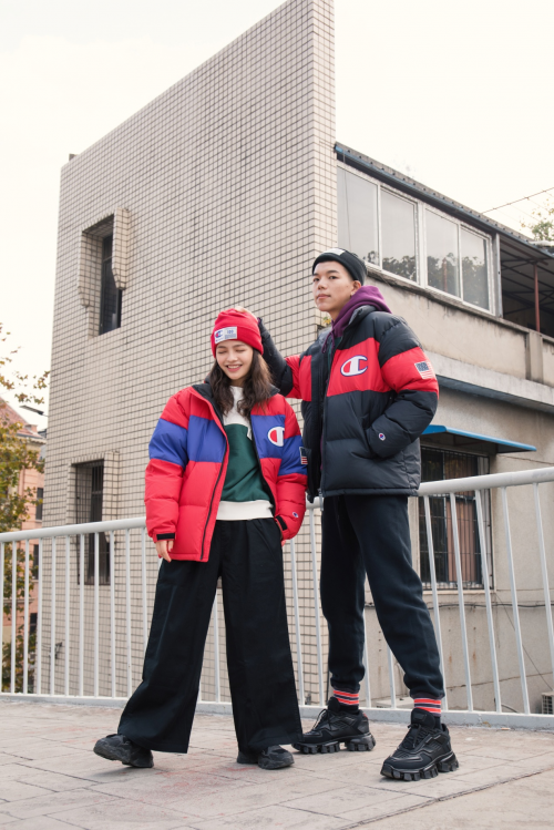 穿champion2019秋冬新品，成为圣诞look冠军