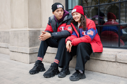 穿champion2019秋冬新品，成为圣诞look冠军
